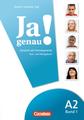Učebnice používaná v jazykové škole  Centrum jazykového vzdělávání MU: Ja genau! A2 Band 1